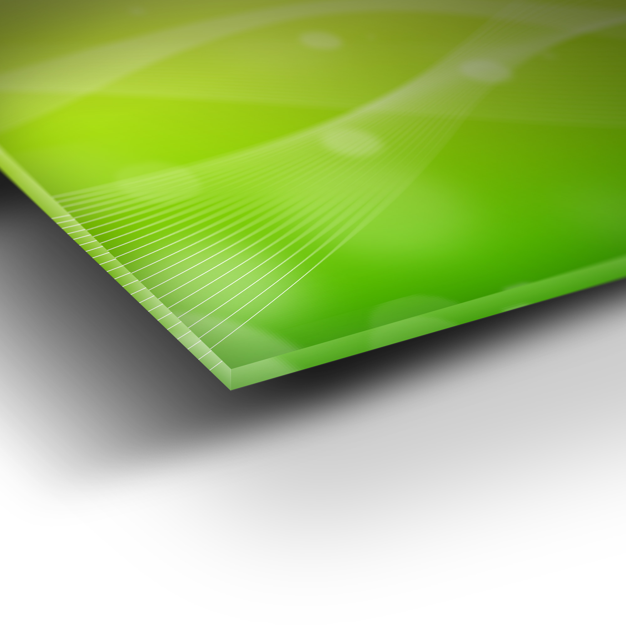 Acrylschild -Set inkl. Befestigungen und Druck