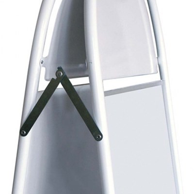 Expo Gotik Kundenstopper 50x70cm - silber