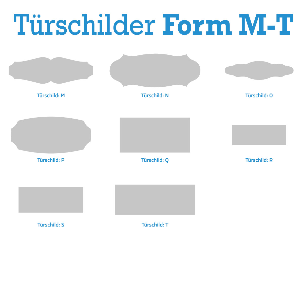 Gravur Türschilder Messing